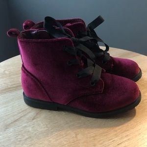EUC Cat & Jack Toddler Girl High Top Boots